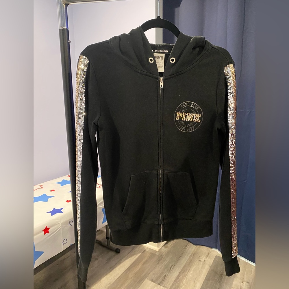 PINK Zip Up Hoodie